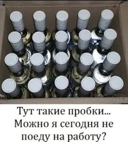 Тут такие пробки... Можно я сегодня не поеду на работу?