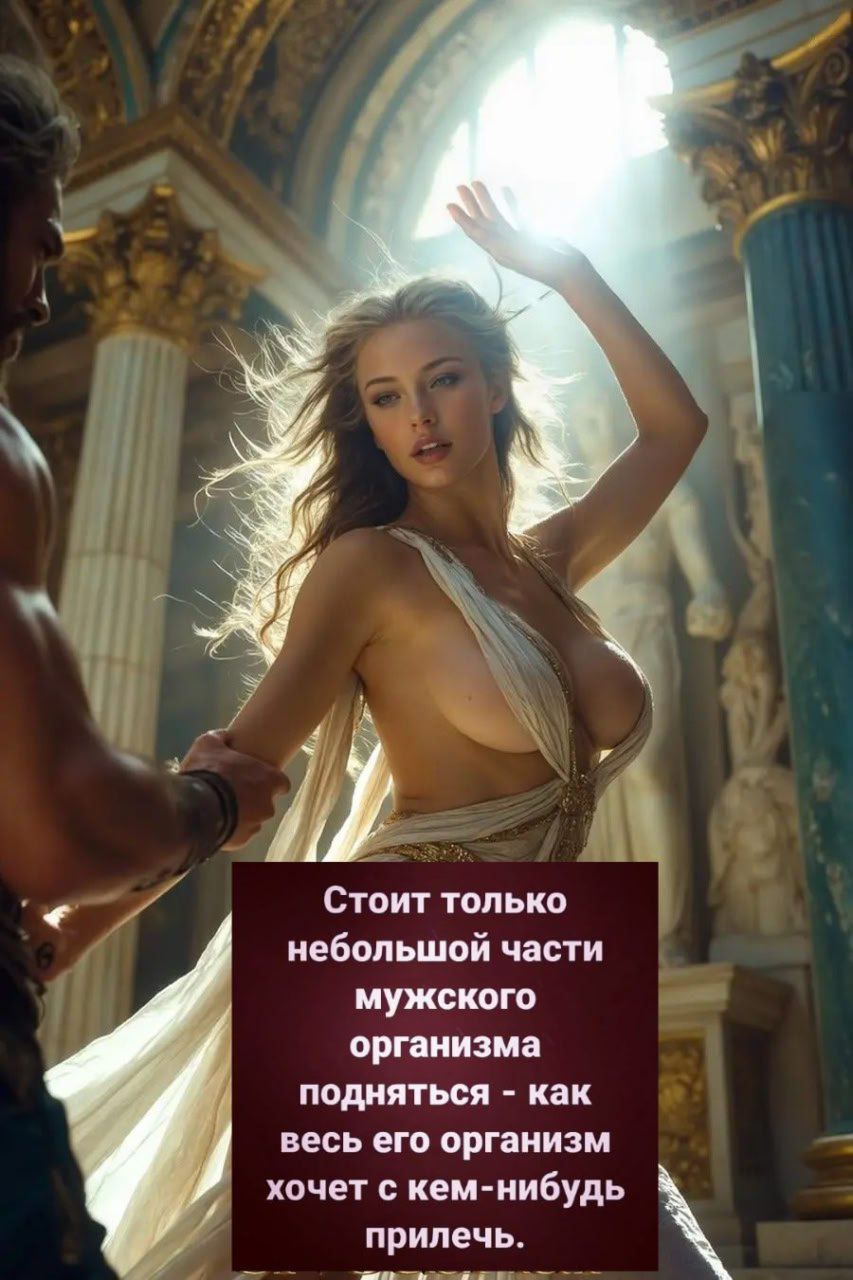 Стоит только небольшой части мужского организма подняться - как весь его организм хочет с кем-нибудь прилечь.