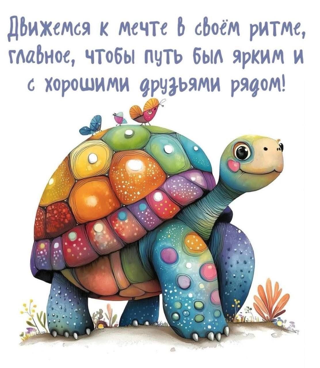 Движемся к мечте в своем ритме, главное, чтобы путь был ярким и с хорошими друзьями рядом!