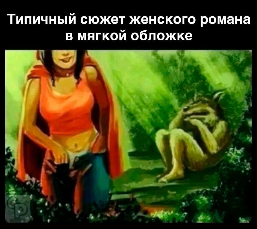 Типичный сюжет женского романа в мягкой обложке