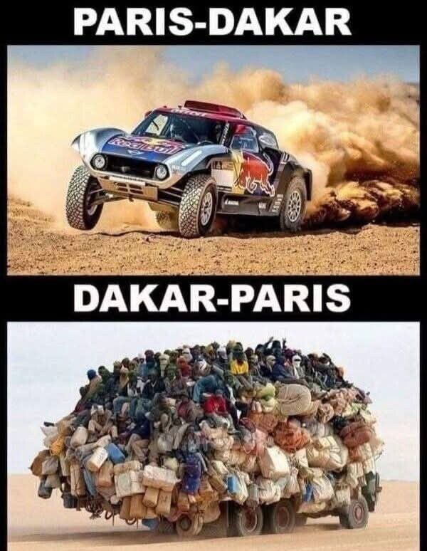 PARIS-DAKAR
DAKAR-PARIS