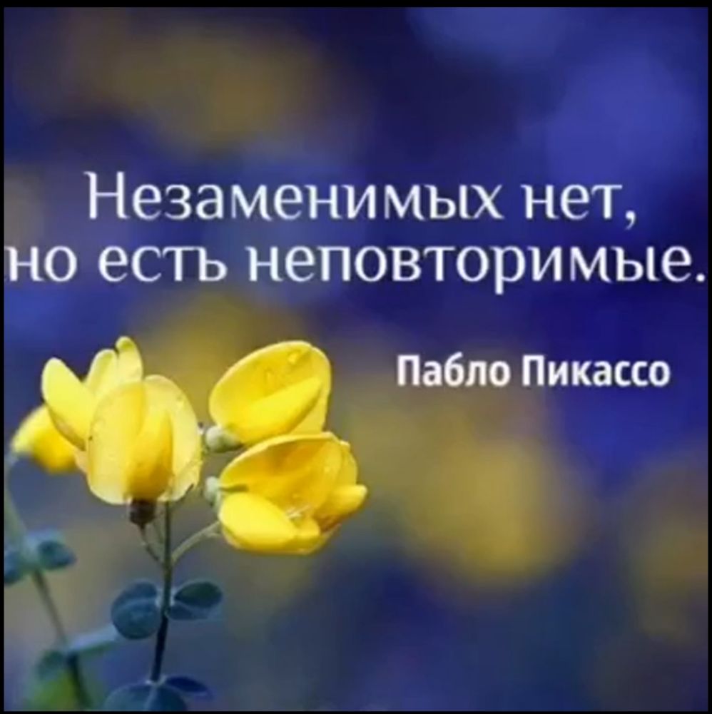 Незаменимых нет но есть неповторимые Пабло Пикассо