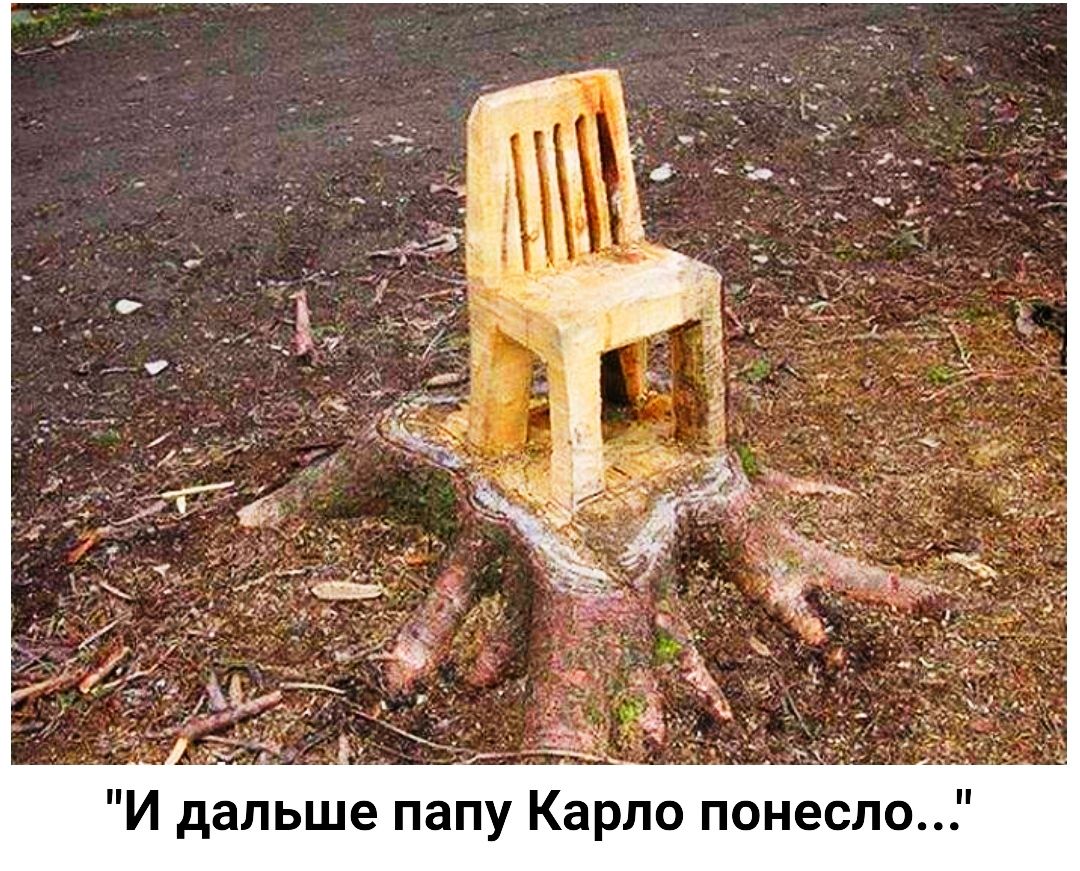 И дальше папу Карло понесло