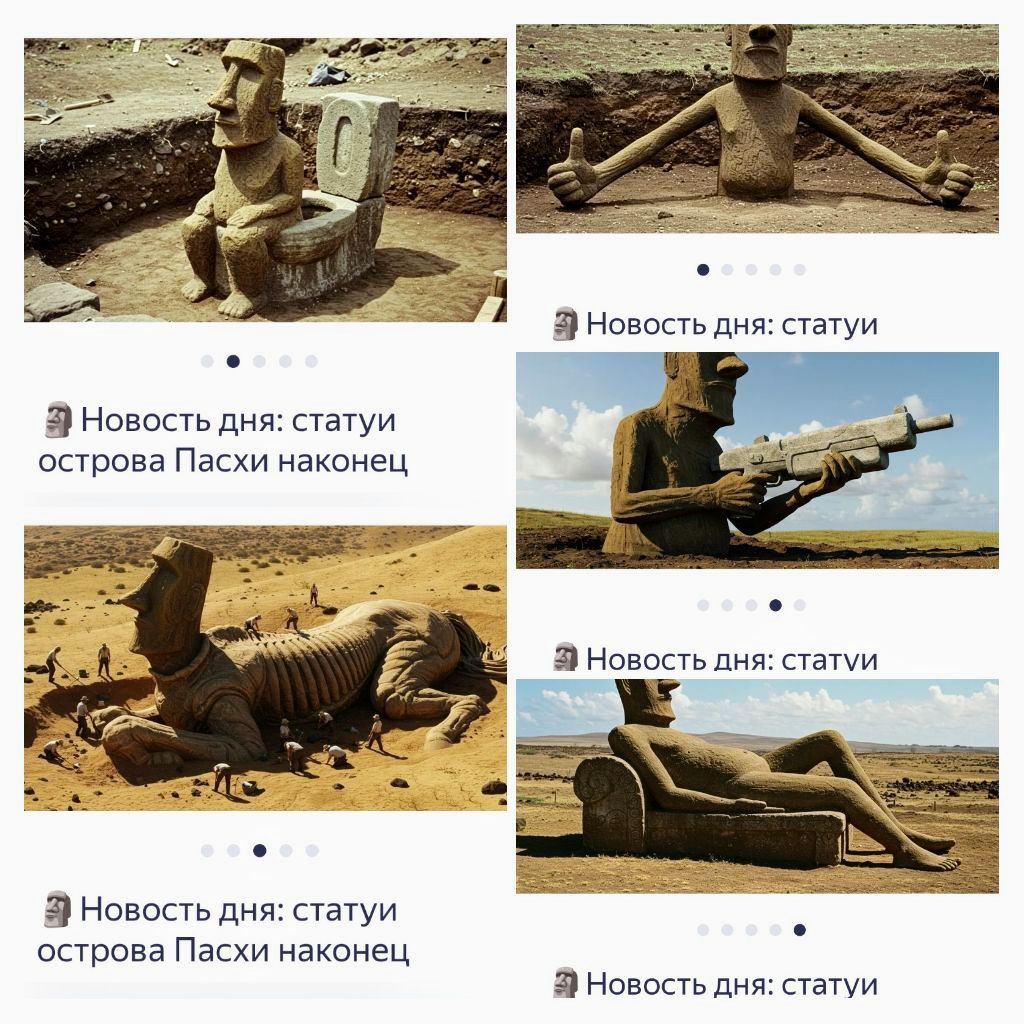 Новость дня: статуи острова Пасхи наконец. Новость дня: статуи. Новость дня: статуи острова Пасхи наконец. Новость дня: статуи.
