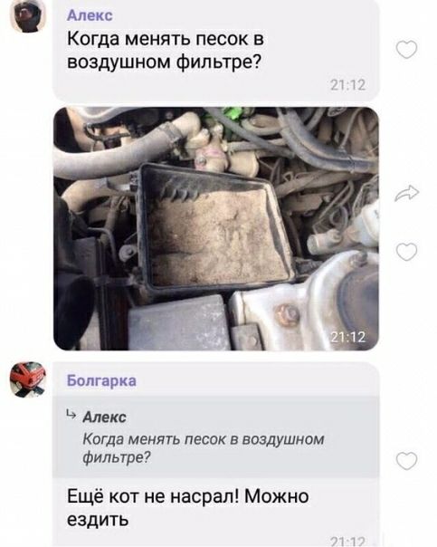Апекс Когда менять песок в воздушном фильтре Алекс Когда менять песок в виздушнам Фильтра Ещё кот не насрал Можно ездить