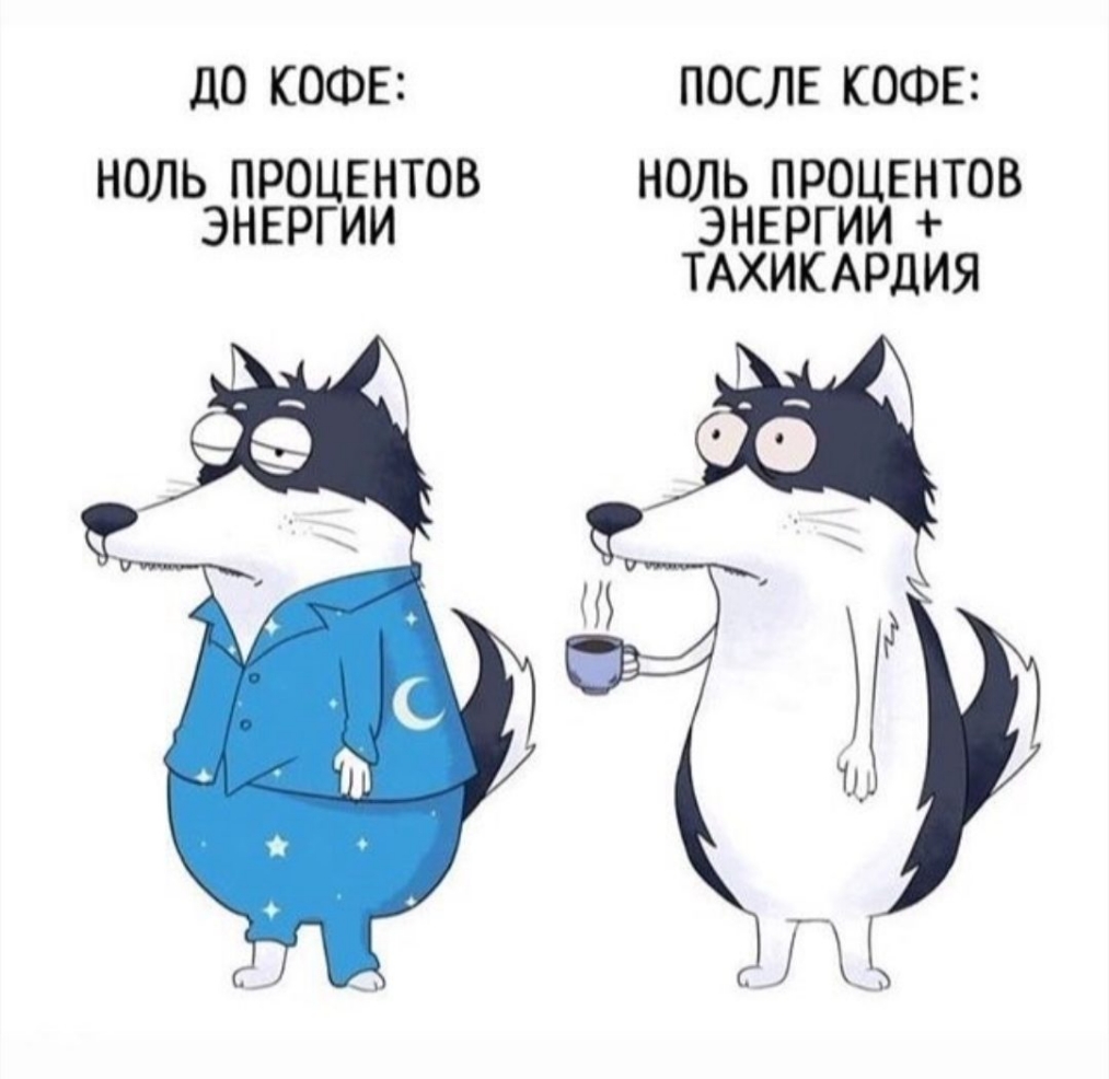 дО КОФЕ ПОСЛЕ КОФЕ НОЛЬ ПРОЦЕНТОВ НОЛЬ ПРОЦЕНТОВ ЭНЕРГИИ ЭНЕРГИИ ТАХИКАРДИЯ