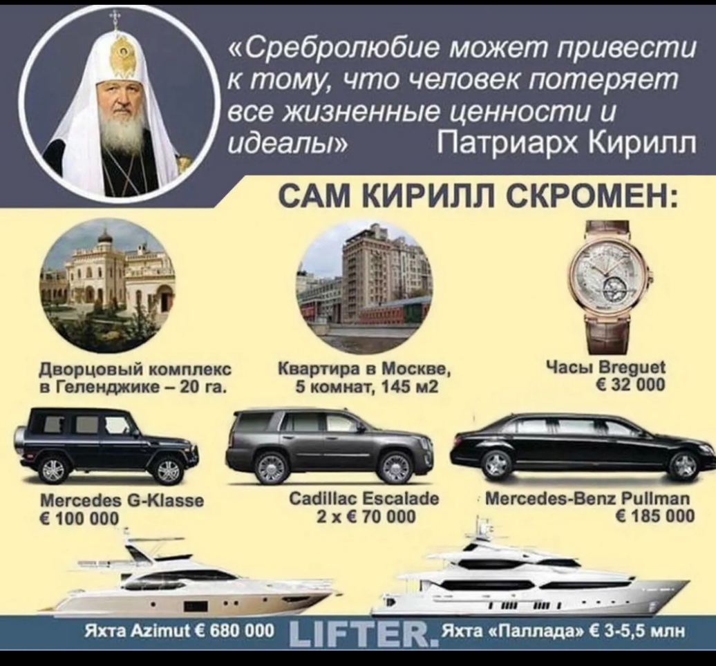 Сребролюбие может привести к тому что человек потеряет все жизненные ценности и идеалы Патриарх Кирилл САМ кирилл СКРОМЕН дворцовый комплекс Квартира в Москве Часы Вгевиеі в Геленджике 20 га 5 комнат 145 м2 32 000 магсваез е Юавзв Саатас Евсаіасіе МатвеевВсп Рцтап 6100 000_ 2х610000 н_ 6185 000 1 _ _ 1 _ _ _ ии пи тивные 680 00 _РТЕВЯШ Паллада 6 365 или