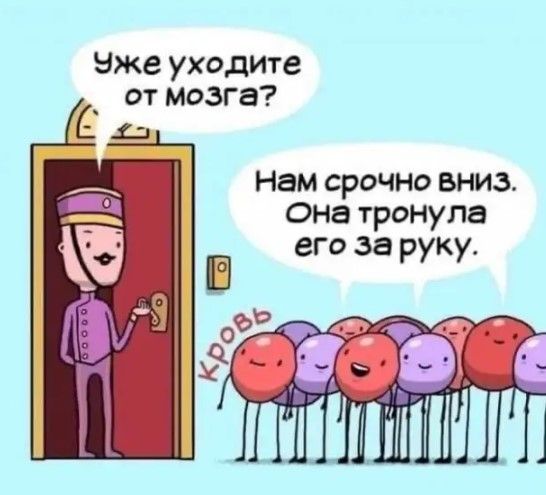 вже уходите от мозга Ед Нам срочно вниз Она тронула его за руку