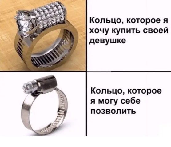 Кольцо которое я хочу купить своей девушке Кольцо которое я могу себе позволить