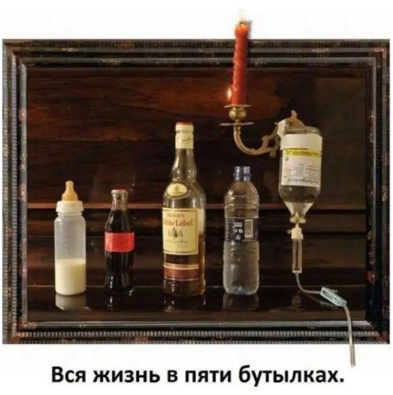 Вся жизнь в пяти бутылках