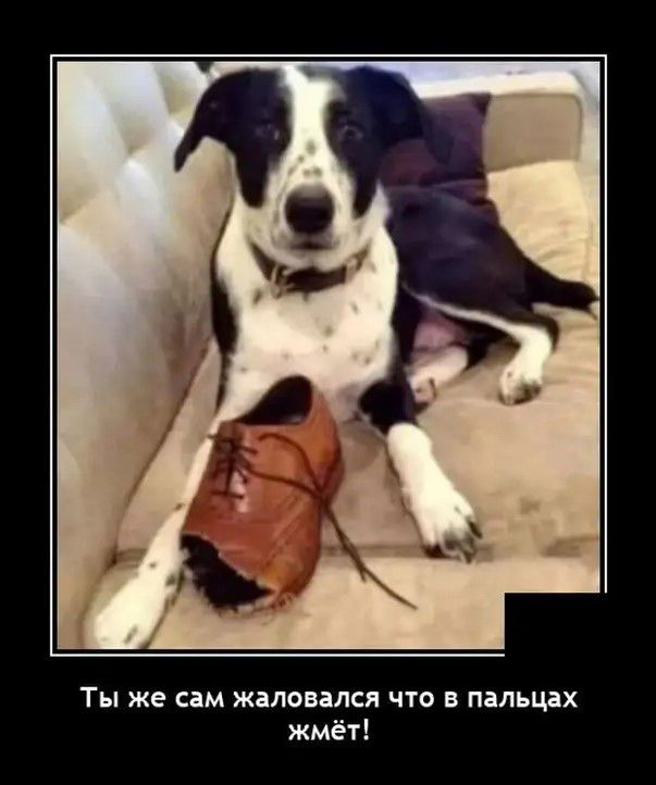 Ты же сам жаловался что в пальцах жмёт