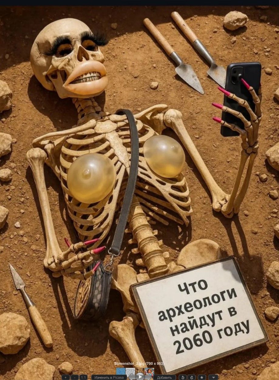 Что археологи найдут в 2060 году