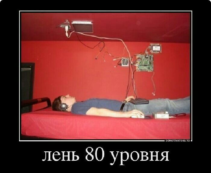 лень 80 уровня