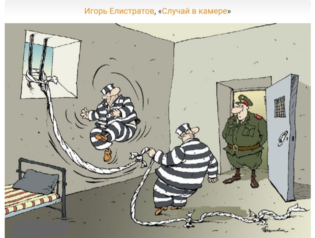 Карикатуры на тюремную тему