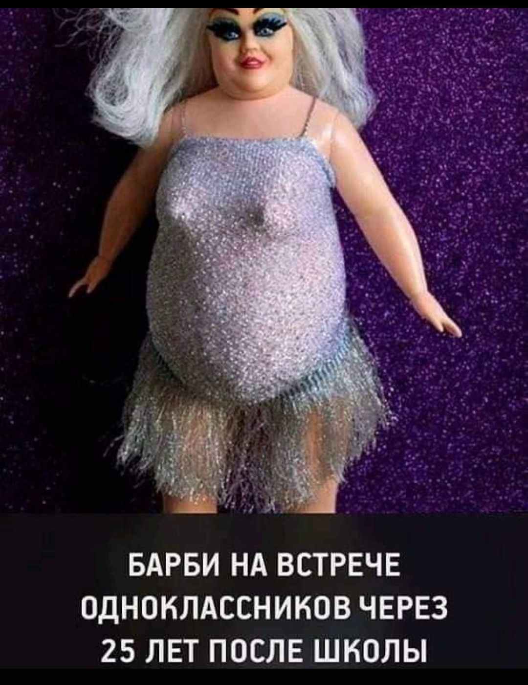БАРБИ НА ВСТРЕЧЕ ОДНОКЛАССНИКОВ ЧЕРЕЗ 25 ЛЕТ ПОСЛЕ ШКОЛЫ