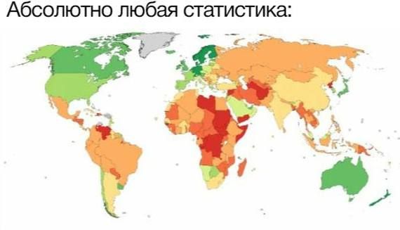 Абсолютно любая статистика