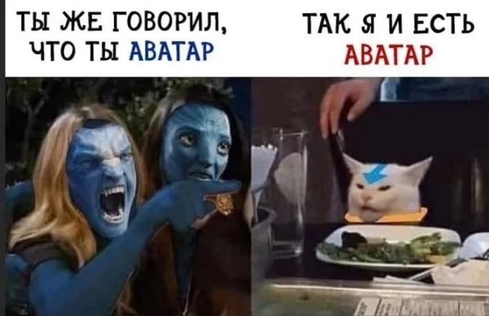 ТЫ ЖЕ ГОВОРИЛ ТАК я И ЕСТЬ ЧТО ТЫ АВАТАР АВАТАР ИЭЁгіщ