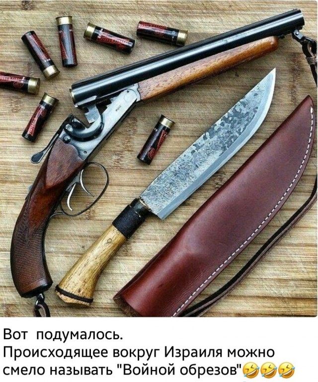 Вот подумалось Происходящее вокруг Израиля можно смело называть Войной обрезов900