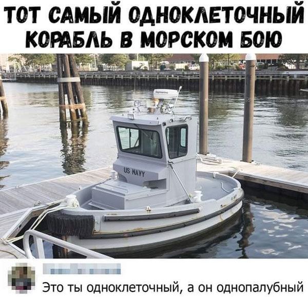 тот сАиый одноклеточный _ котвдь морском вою Это ты сдноклеточный а он сднопапубный