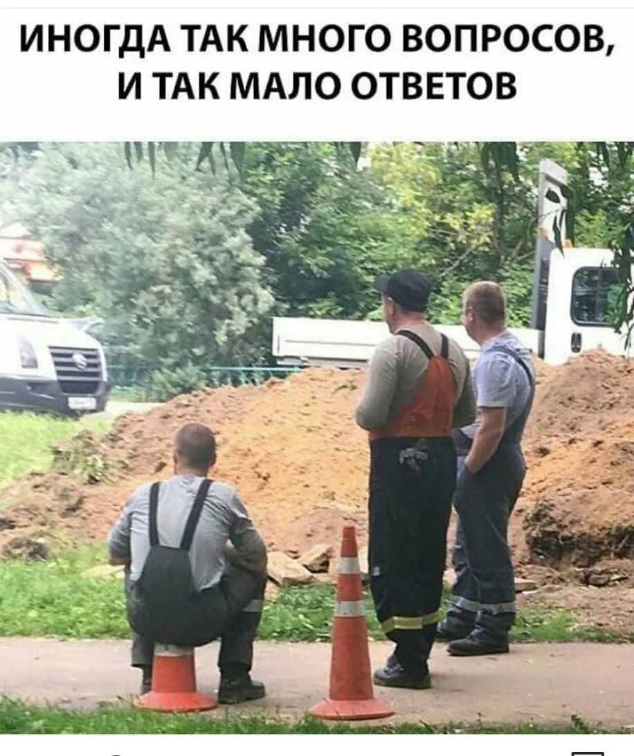 ИНОГДА ТАК МНОГО ВОПРОСОВ И ТАК МАЛО ОТВЕТОВ г