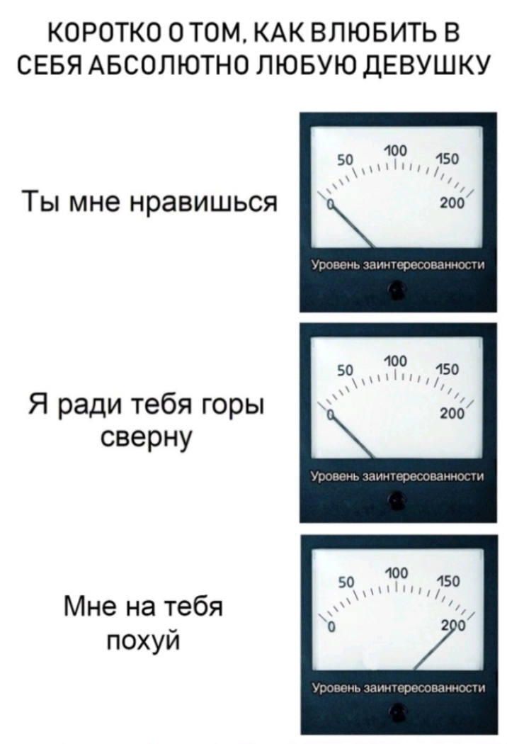 КОРОТКО ОТОМ КАК ВЛЮБИТЬ В СЕБЯ АБСОЛЮТНО ЛЮБУЮ дЕВУШКУ ТЬмненравишься Я ради тебя горы сверну Мненатебя похуй