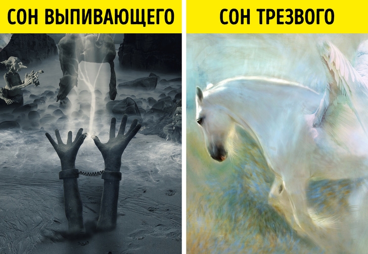 СОН ВЫПИВАЮЩЕГО СОН ТРЕЗВОГО