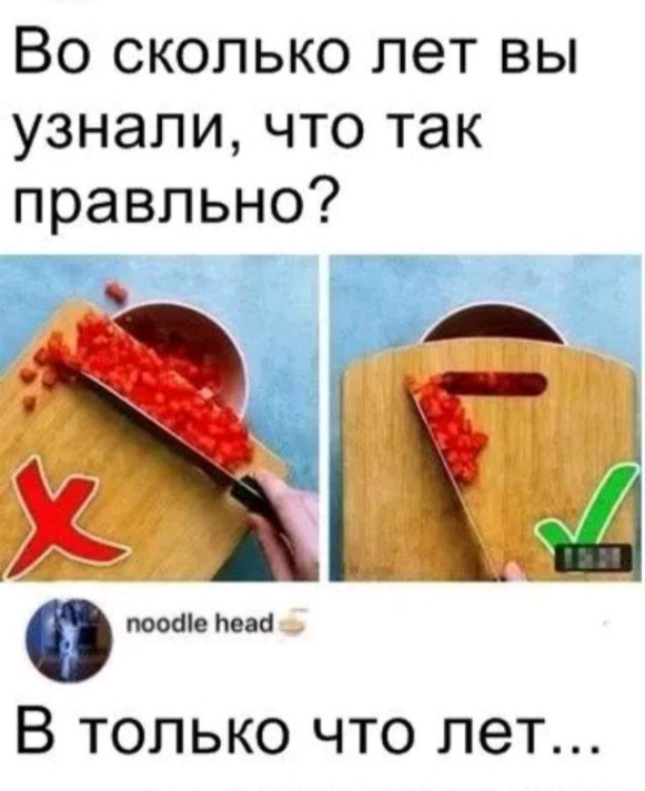 Во сколько лет вы узнали что так правпьно В только что лет