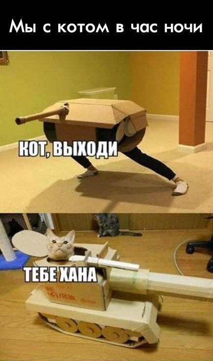 Мы С КОТОМ В час НОЧИ