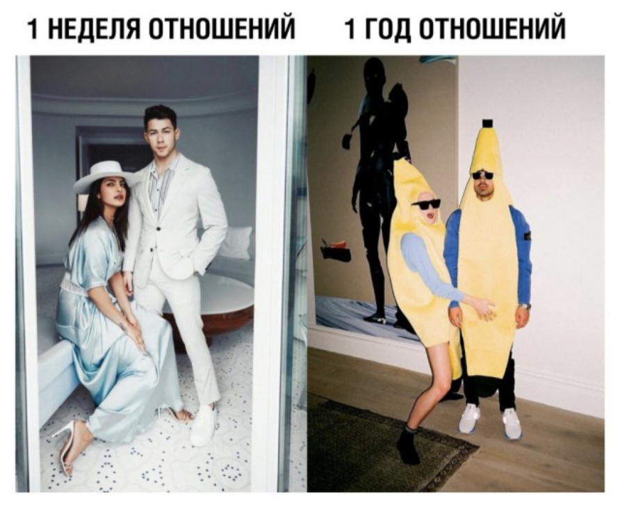 1 неделя отношений 1 год отношений