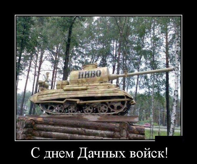 С днем Дачных войск
