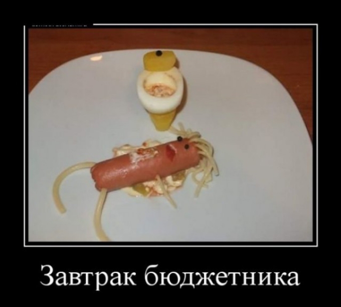 Завтрак бюджетника