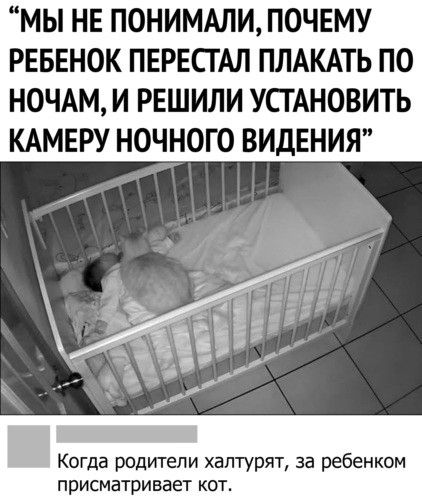 МЫ НЕ ПОНИМАЛИ ПОЧЕМУ РЕБЕНОК ПЕРЕСГАЛ ПЛАКАТЬ ПО НОЧАМ И РЕШИЛИ УСГАНОВИТЬ КАМЕРУ НОЧОГО ВИДЕНИЯ и Когда родители хаптурят за ребенком присматривает кот