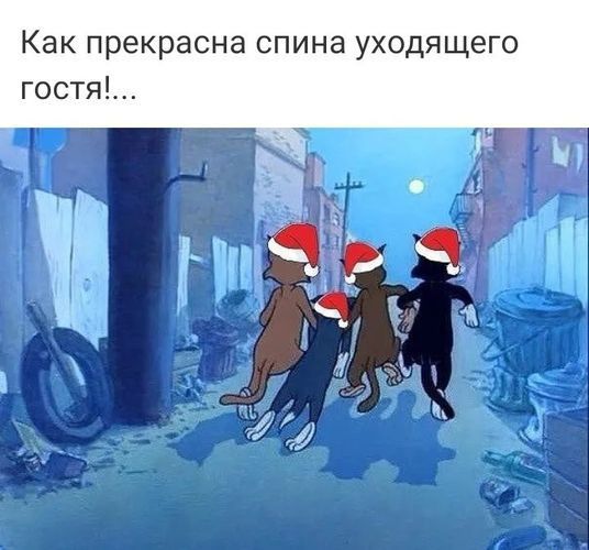 Как прекрасна спина уходящего гостя