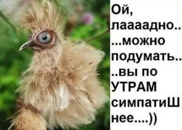 у можно подумать