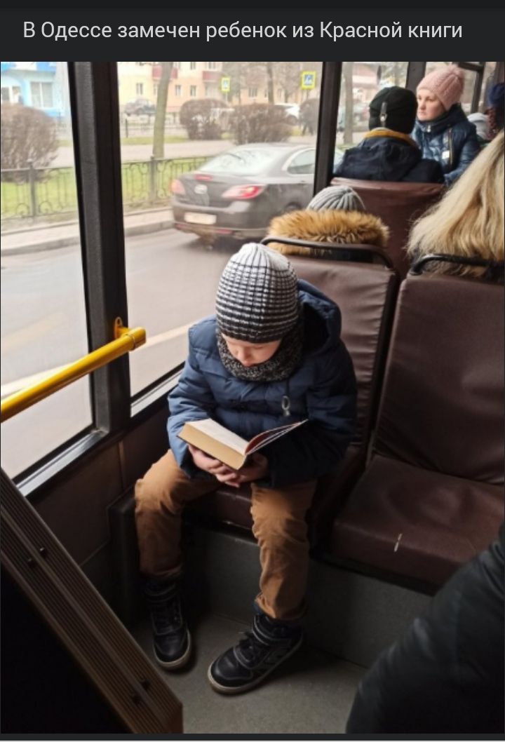 В Одессе замечен ребенок из Красной книги