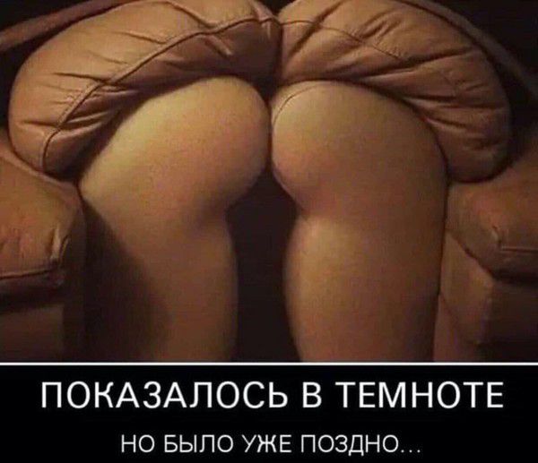 ПОКАЗАЛОСЬ В ТЕМНОТЕ но БЫЛО УЖЕ поздно