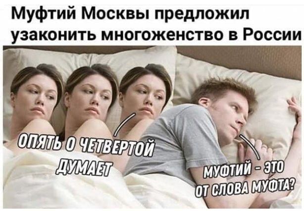 Муфтий Москвы предложил узаконить многоженство в России