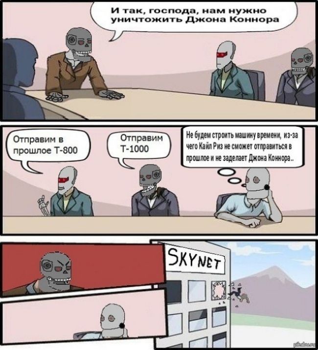 Огправим в прошлое Т ВОО и так господа нам нужно уничтожить джоиа Коннора Неищипршшшииупреиеиц ина чтит Риз ие сит ита мик прошли и не зцвмшиоиа Кашира