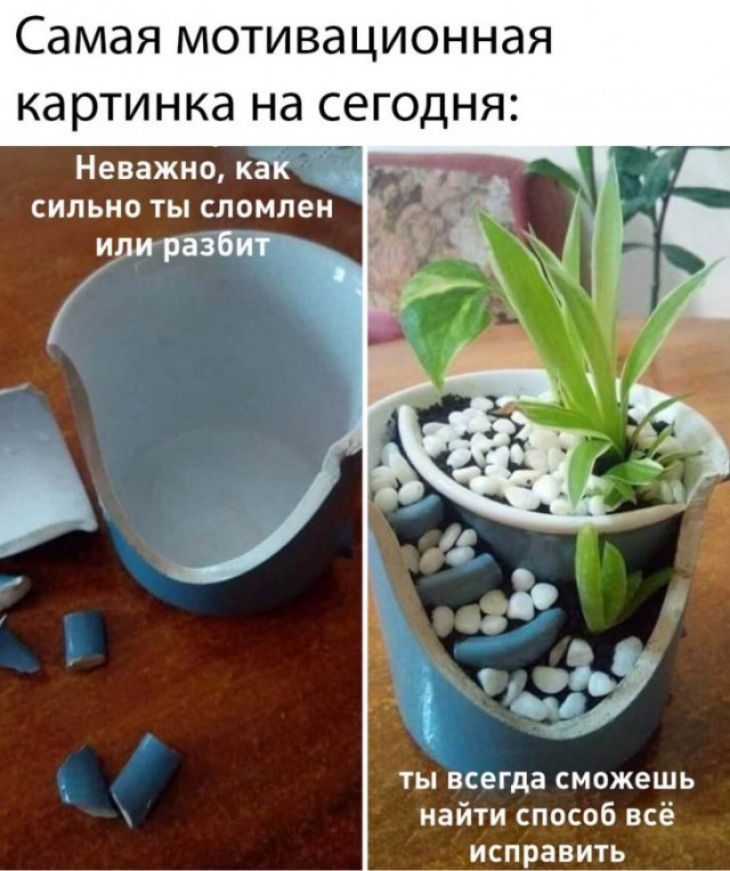 Самая МОТИВдЦИОННдЯ КдРТИНКд Нд СЭГОДНЯ Неважно как сильно ты сломлен идиразбиі о 13 ты всегда сможешь найти способ всё исправить