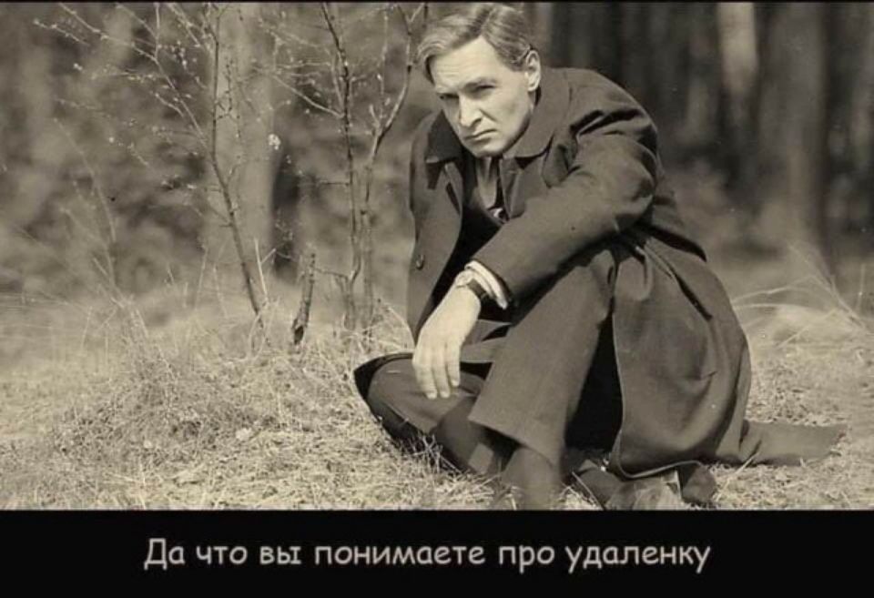 Да что вы понимаете про удаленку