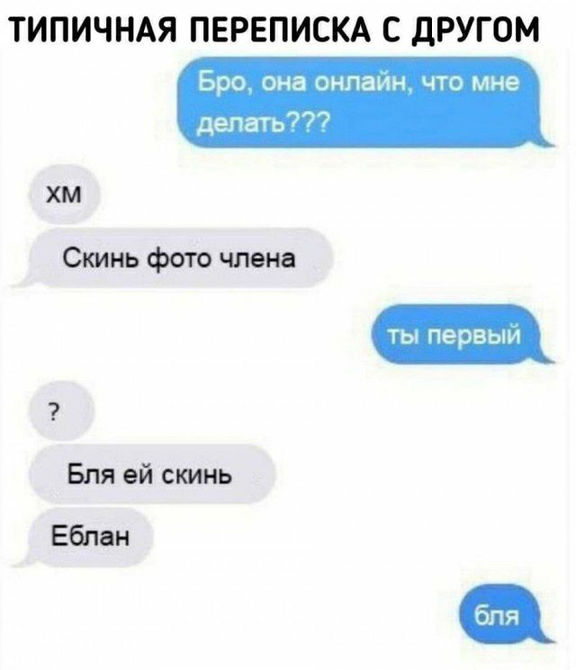 ТИПИЧНАЯ ПЕРЕПИСКА С дРУГОМ Бос она анпаин что мне денги хм Сшиь фото чти Бпя ой скинь Ба н