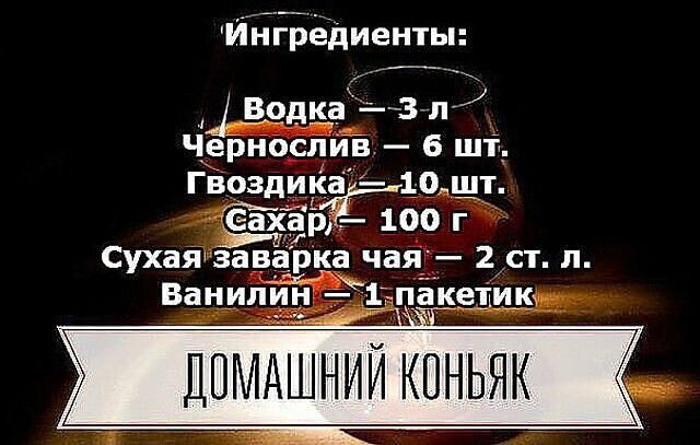 ИЁіЪёдиенты Водка 3л ЧерНОСЛИв бшт Гвоздикаугіо шт _ 100 Г