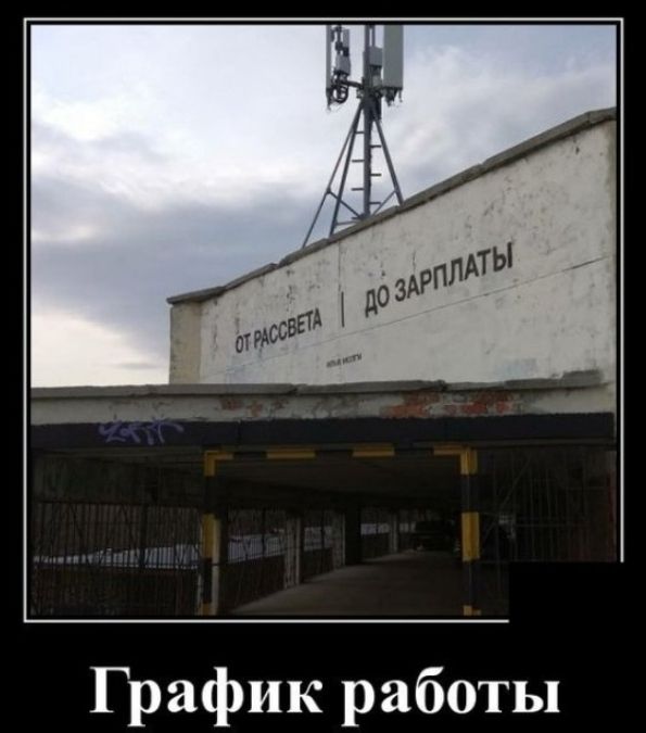 График работы