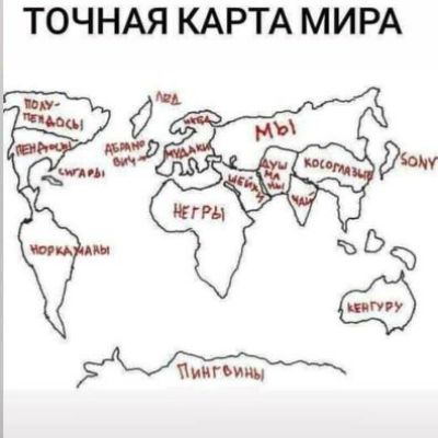 ТОЧНАЯ КАРТА МИРА