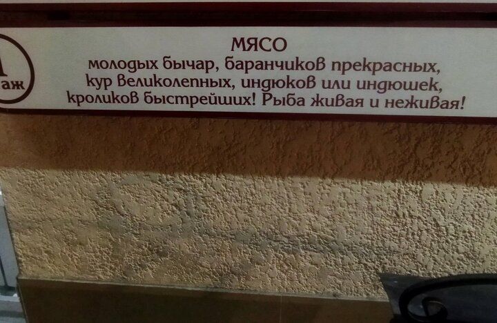 мясо мамаши Бычар Бдршчцюв прекрщ Кур ВедцКмвпных цнуюКоВ индюшек ирошквв Быстршшцх Рыба Живая и пеЖнБап