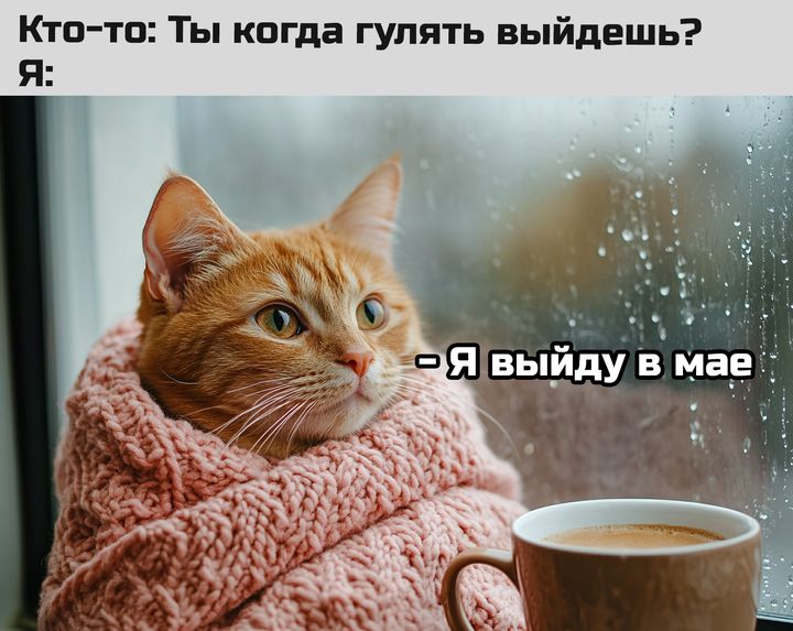 Кто то Ты когда гулять выйдешь