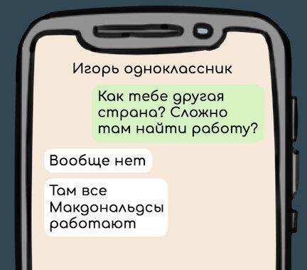 Игорь одноклассник Кок тебе оругая строна Сложно том нобтч роботу Вообще нет Том все Мокдональдсы роботают