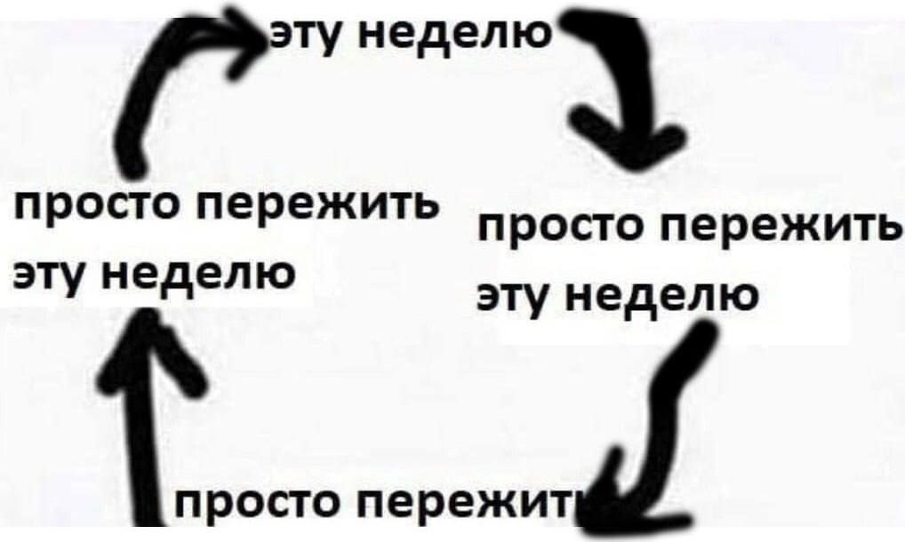 ту неделю просто пережить просто пережить ЭТЕ Неделю эту неделю просто пережит