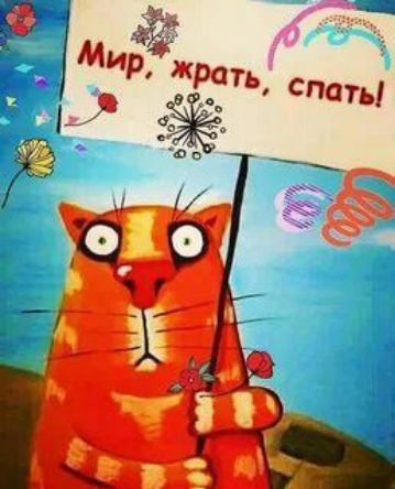 Мир, жрать, спать!