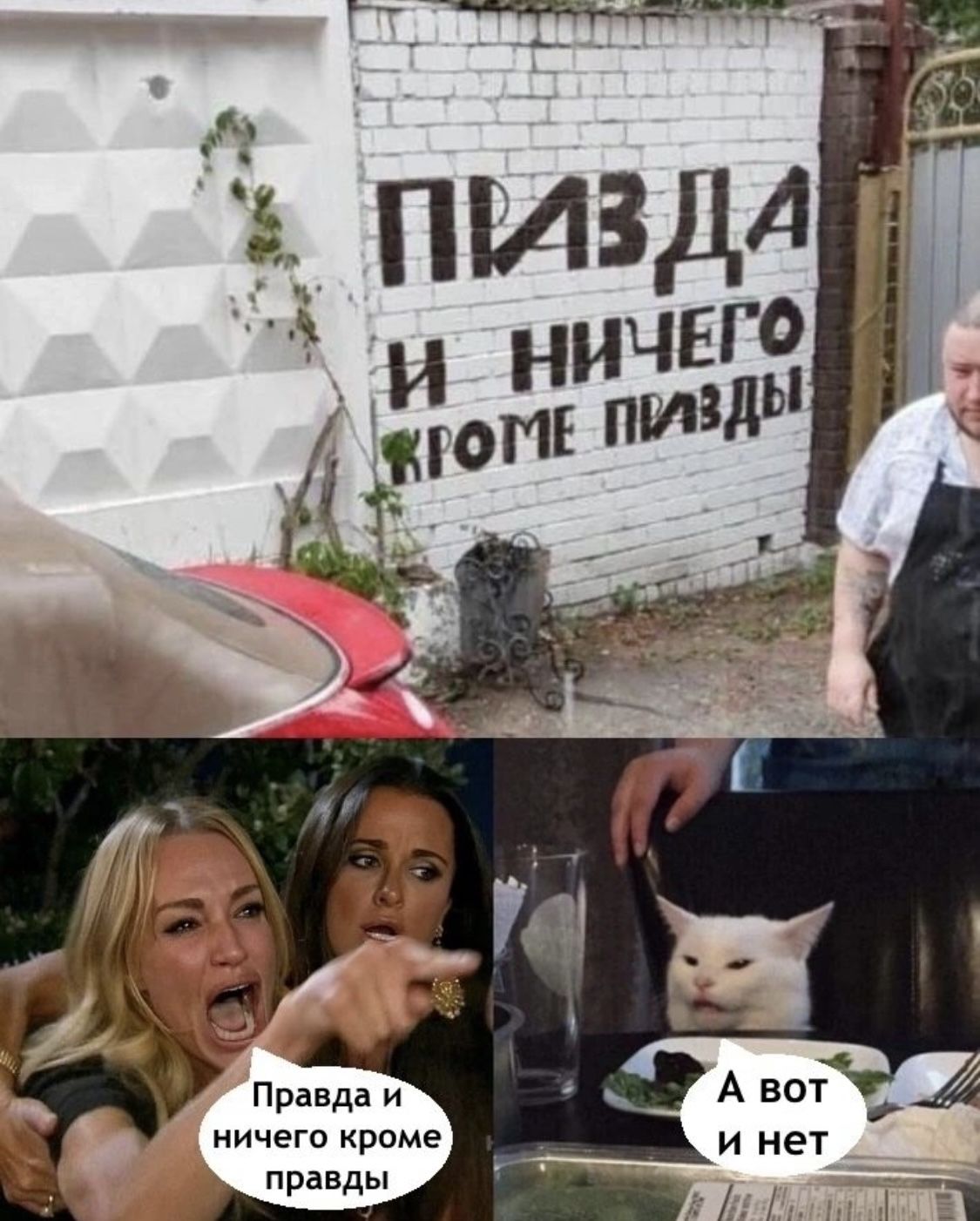 ПРАВДА И НИЧЕГО КРОМЕ ПРАВДЫ
ПРАВДА И НИЧЕГО КРОМЕ ПРАВДЫ
А ВОТ И НЕТ